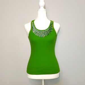 Sequin-Embellished Tank